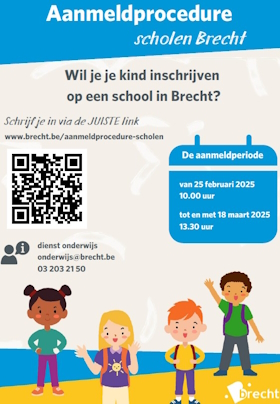 Aanmeldingsprocedure schooljaar 2025 - 2026